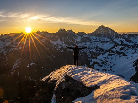 Swiss mountain scenery